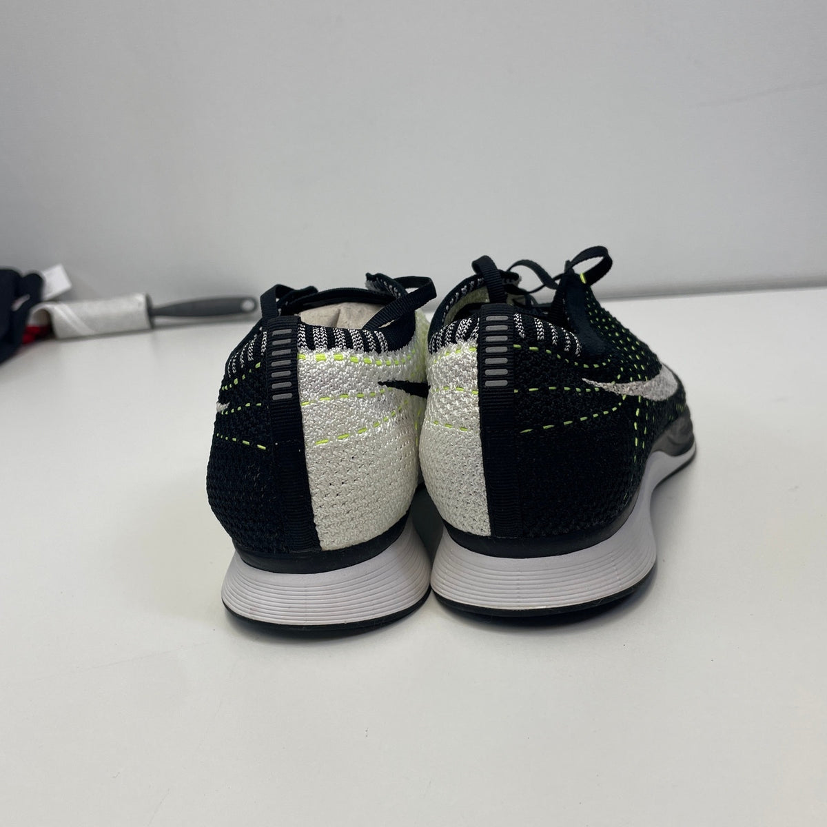 Nike Flyknit Racer Black 2014 size 11 NEW 526628-011