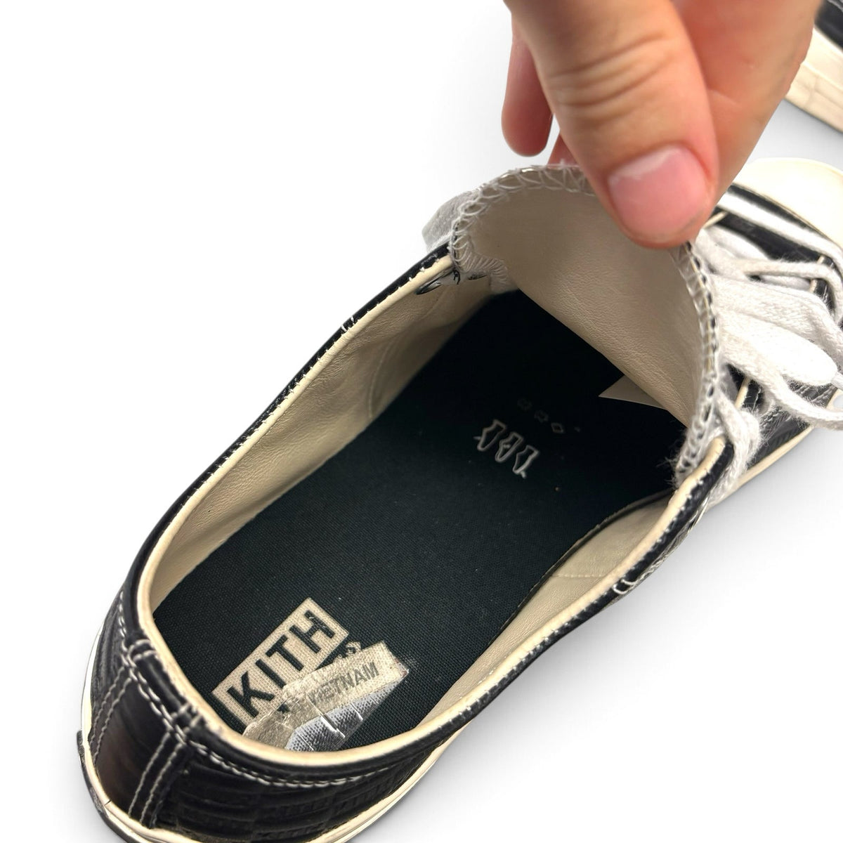 Kith X Converse Chuck 70 Low "Black Monogram" 10