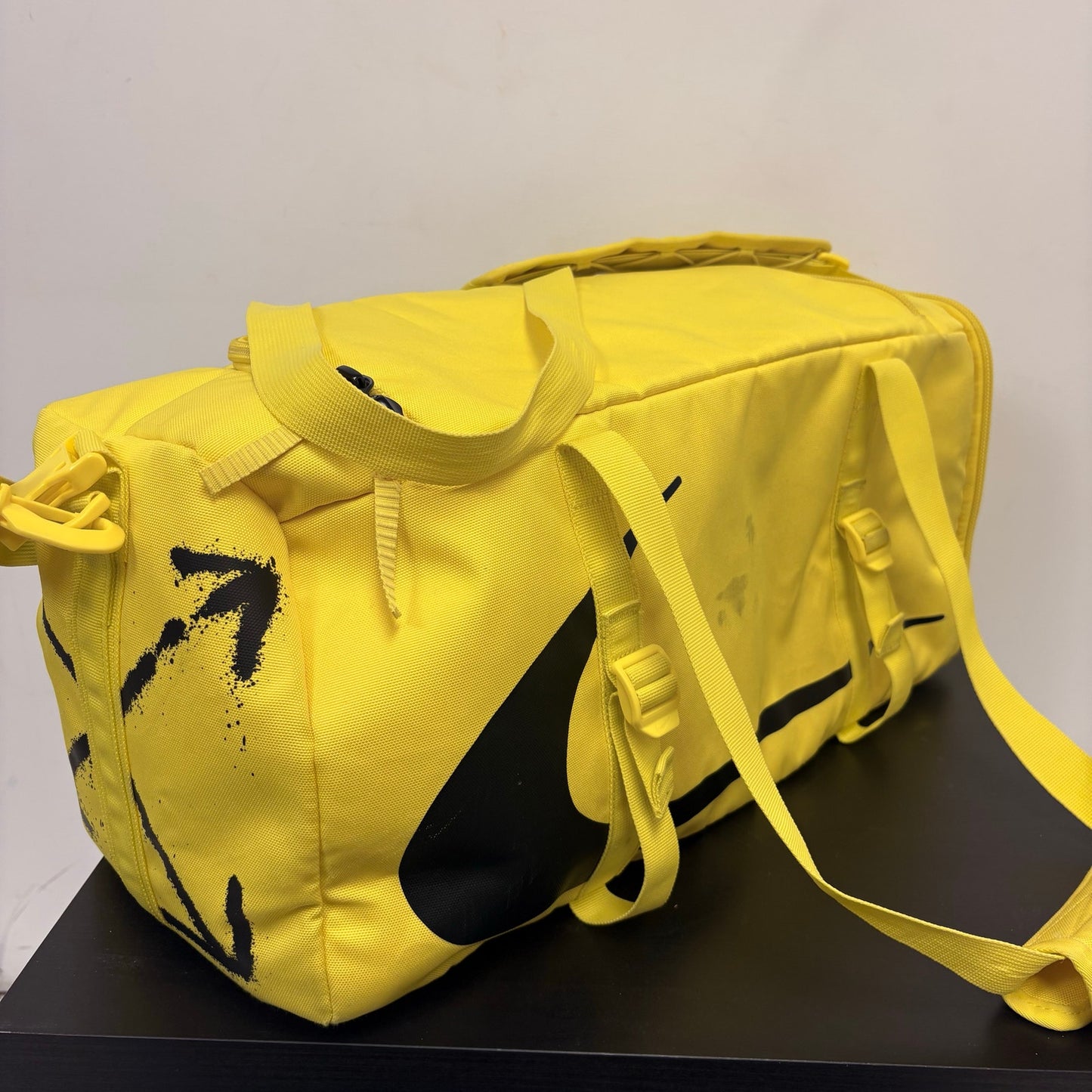 Nike x Off-White yellow Duffle Bag