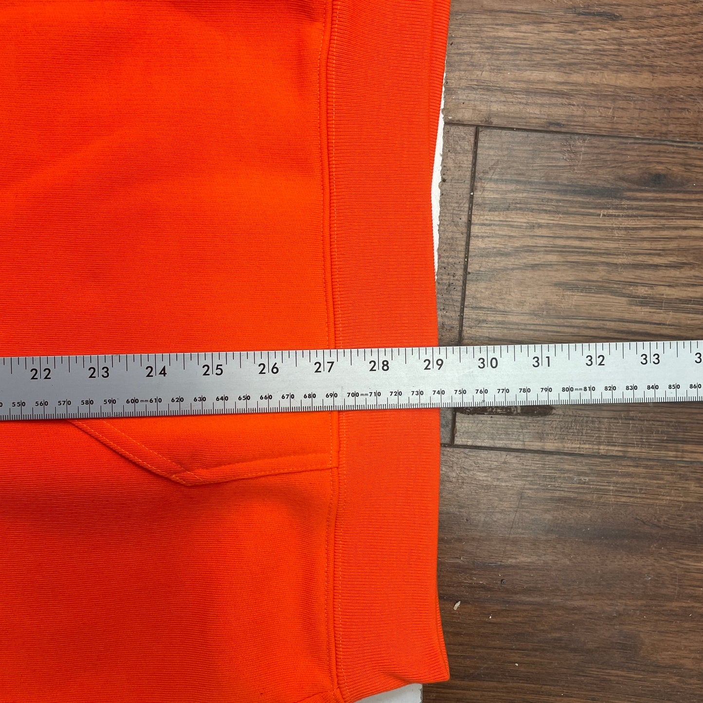 Balenciaga Campaign Logo orange Hoodie S (fit L/XL)