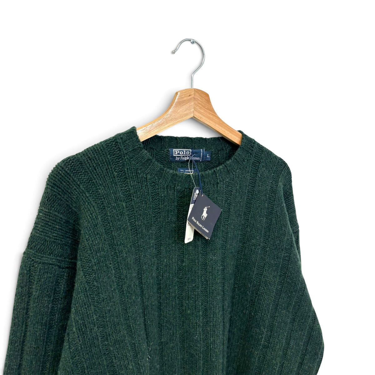 New Vintage Polo Ralph Lauren Knit Sweater L