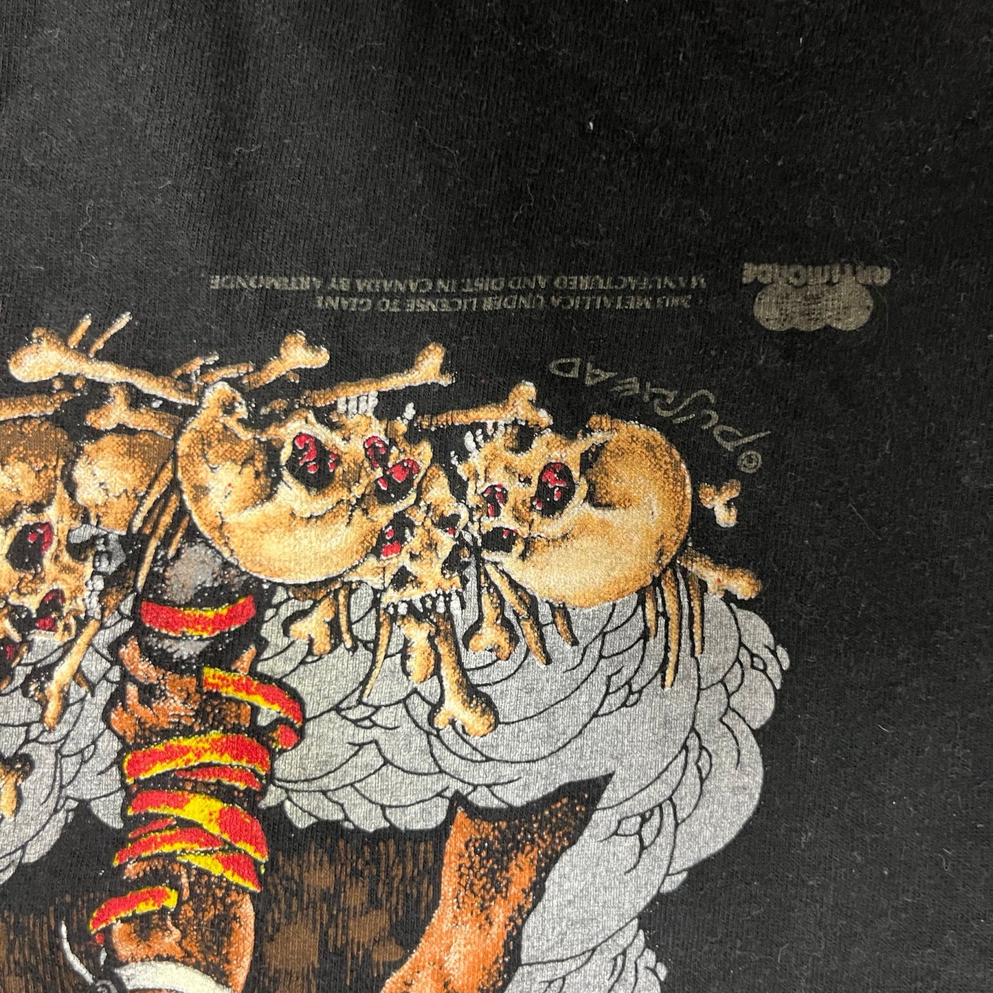 VINTAGE METALLICA 1994 UNFORGIVEN Reprint SHIRT 2 SIDED GIANT L