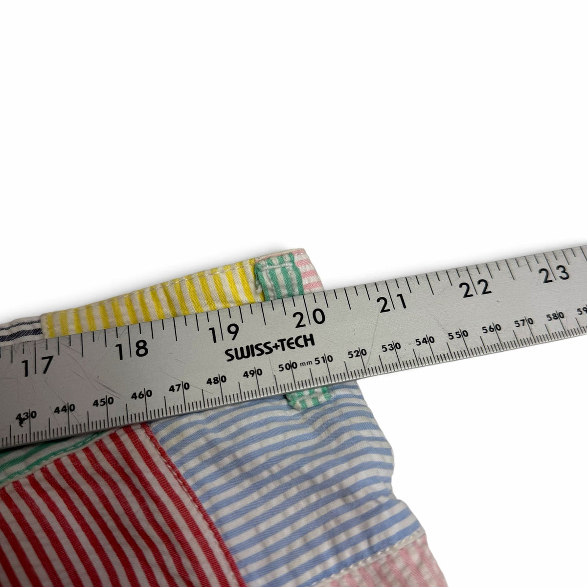 Polo Ralph Lauren Seersucker Multi-Colour Patchwork Shorts 38