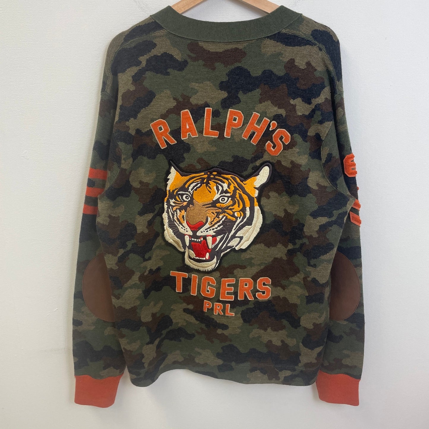 Polo Ralph Lauren P Wing Tiger Camo Cardigan L
