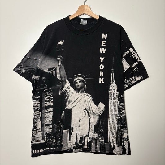 Vintage New York City Statue Of Liberty tee XL