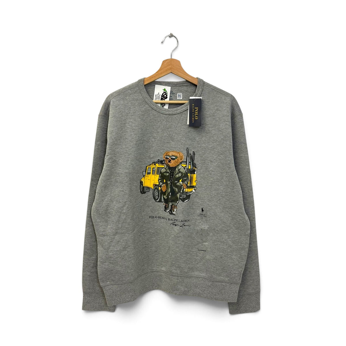 New Polo Ralph Lauren Polo Bear Crewneck L