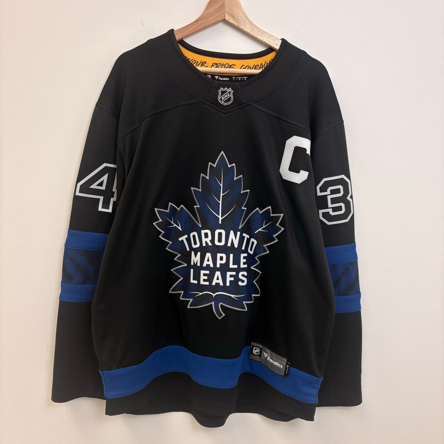 Matthews Toronto Maple leafs Drew house jersey NEW L