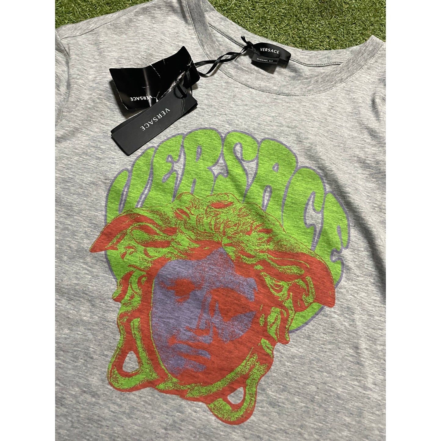 Versace Medusa head Logo tee NWT