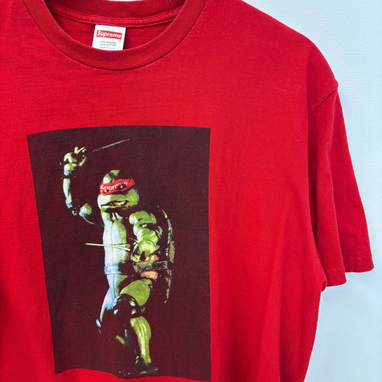 Supreme Raphael Tee TMNT shirt M