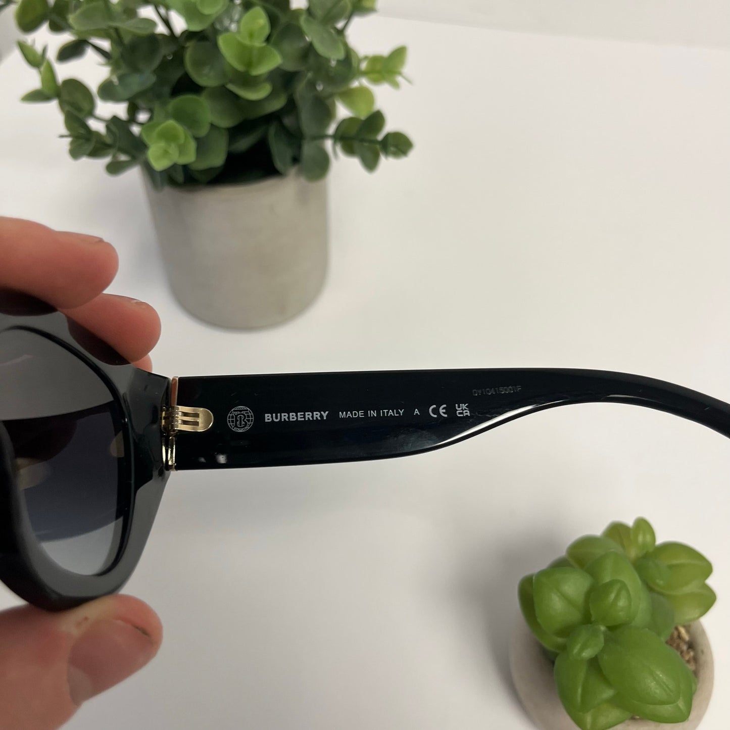 Burberry MEADOW Black/Grey Shaded Sunglasses