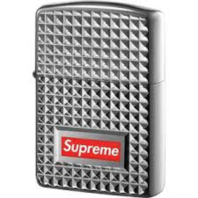 New Supreme Diamond Cut Zippo FW17