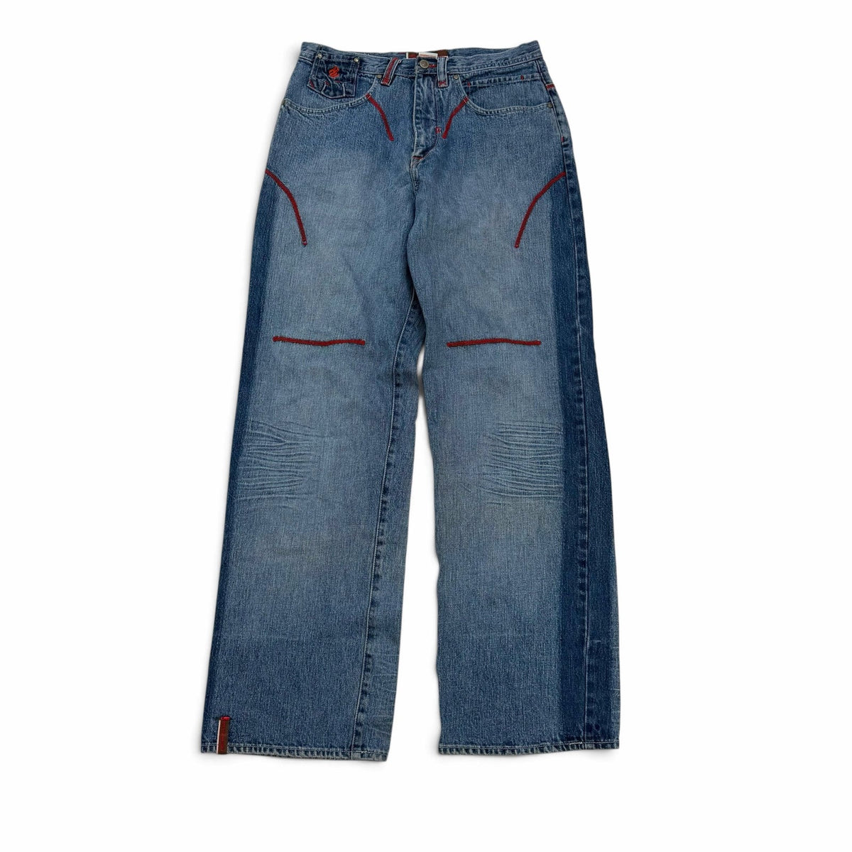 Roca Wear Embroidered Baggy Jeans 32x32