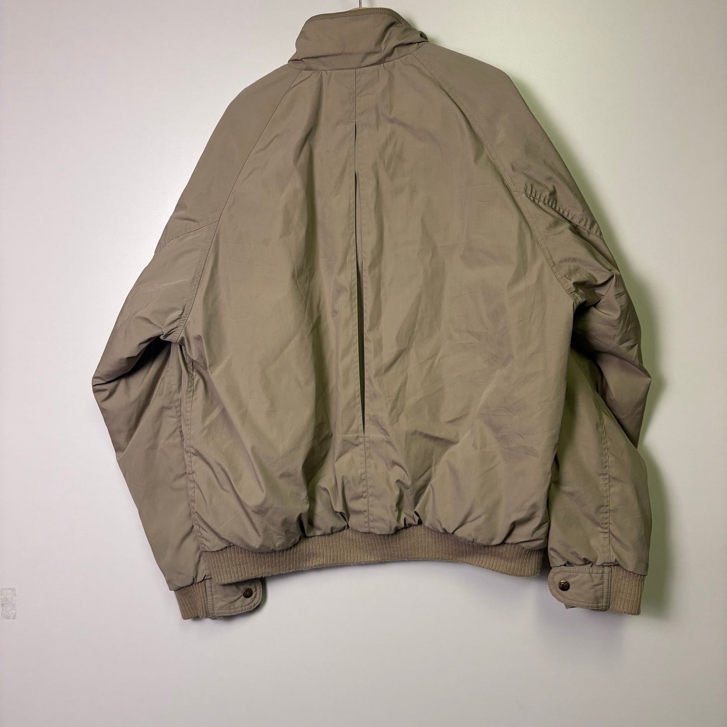 Vintage Eddie Bauer brown puffer bomber jacket XL