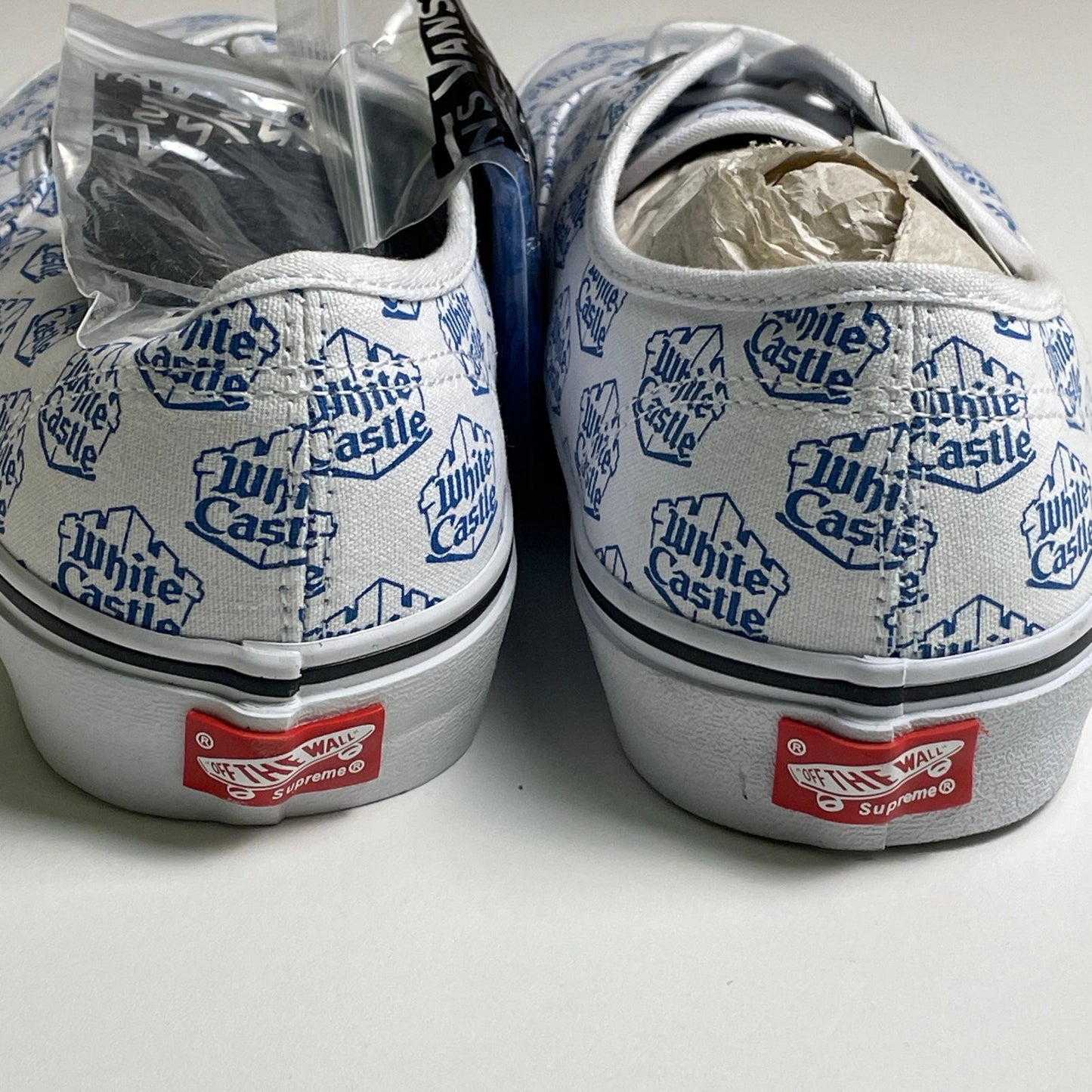 Supreme vans x white castle