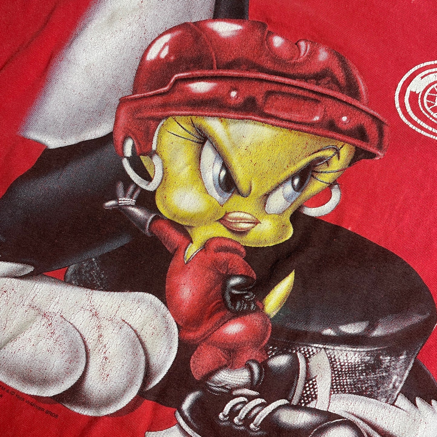 Vintage tweety Detroit big logo tee XL