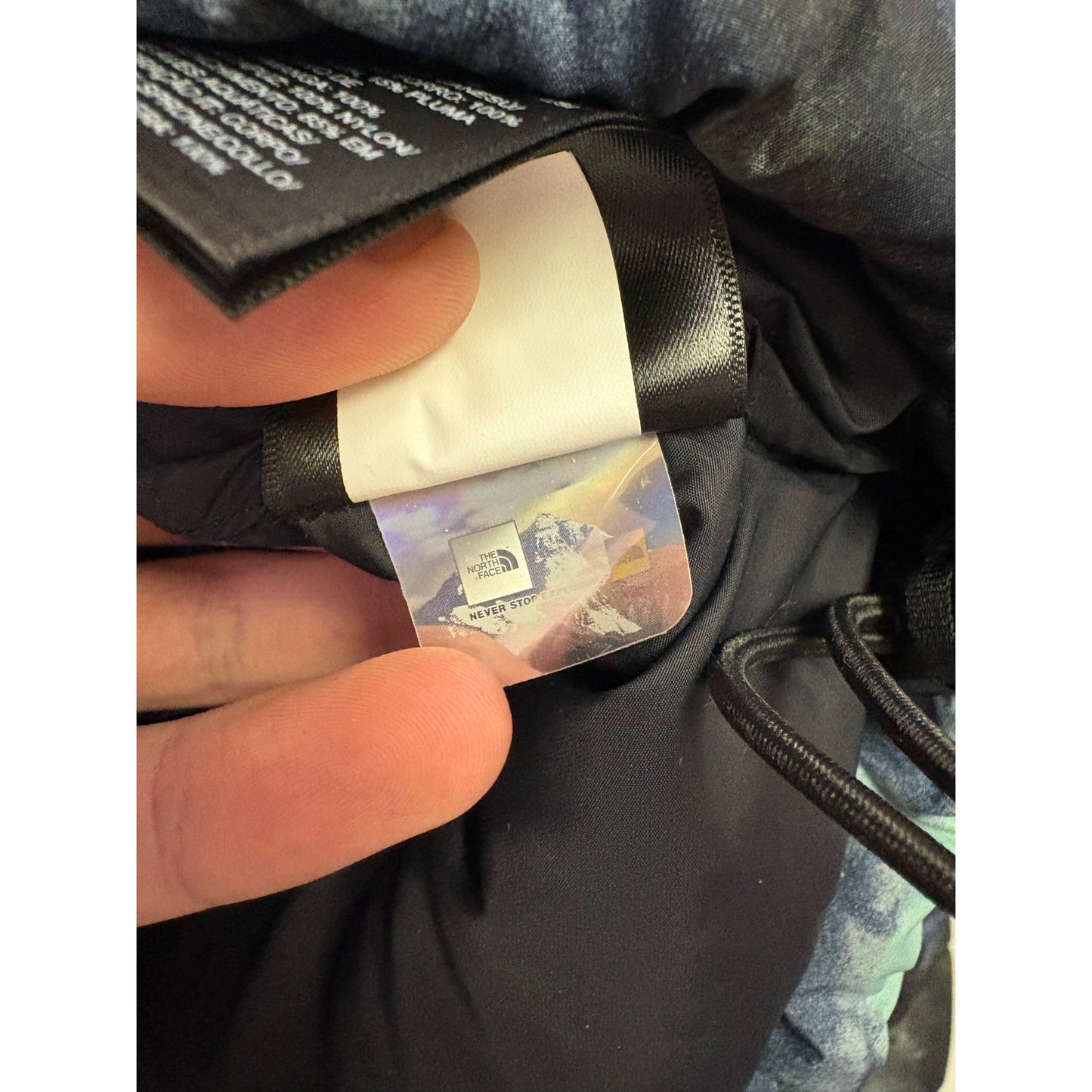 The North Face Nuptse Blue Ice jacket L