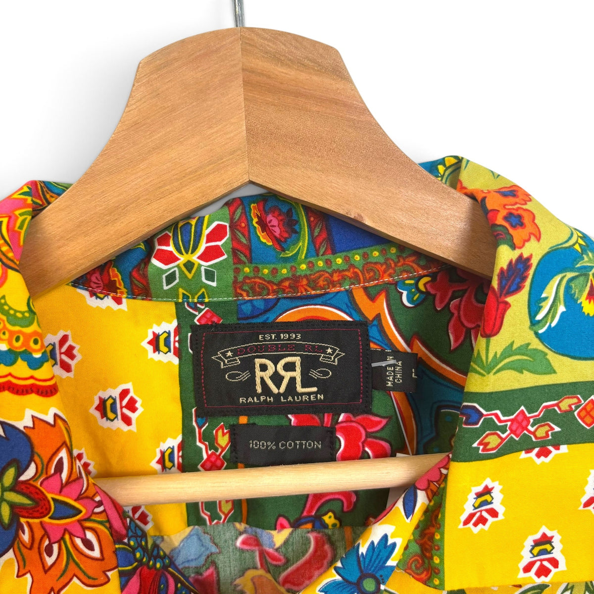 Vintage Ralph Lauren Double RL Button Up