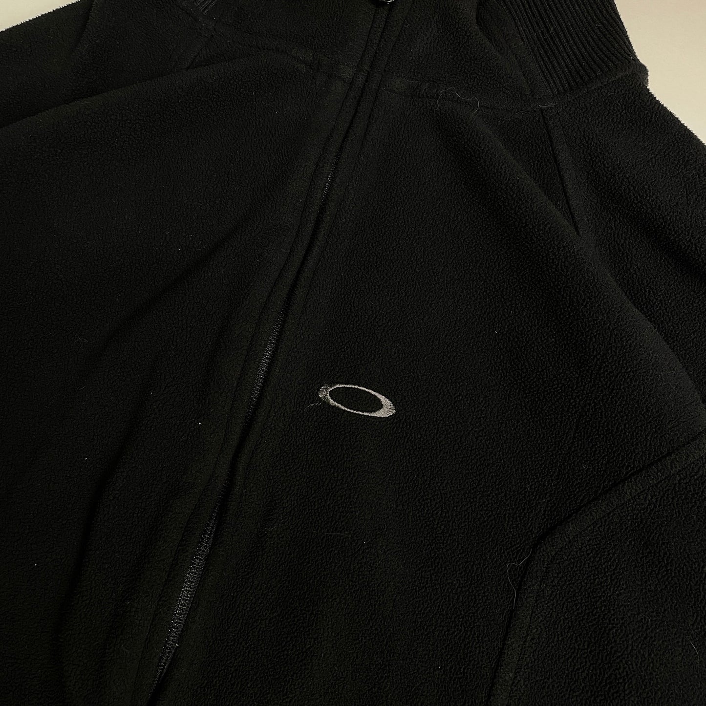 Oakley y2k fleece full zip sweater