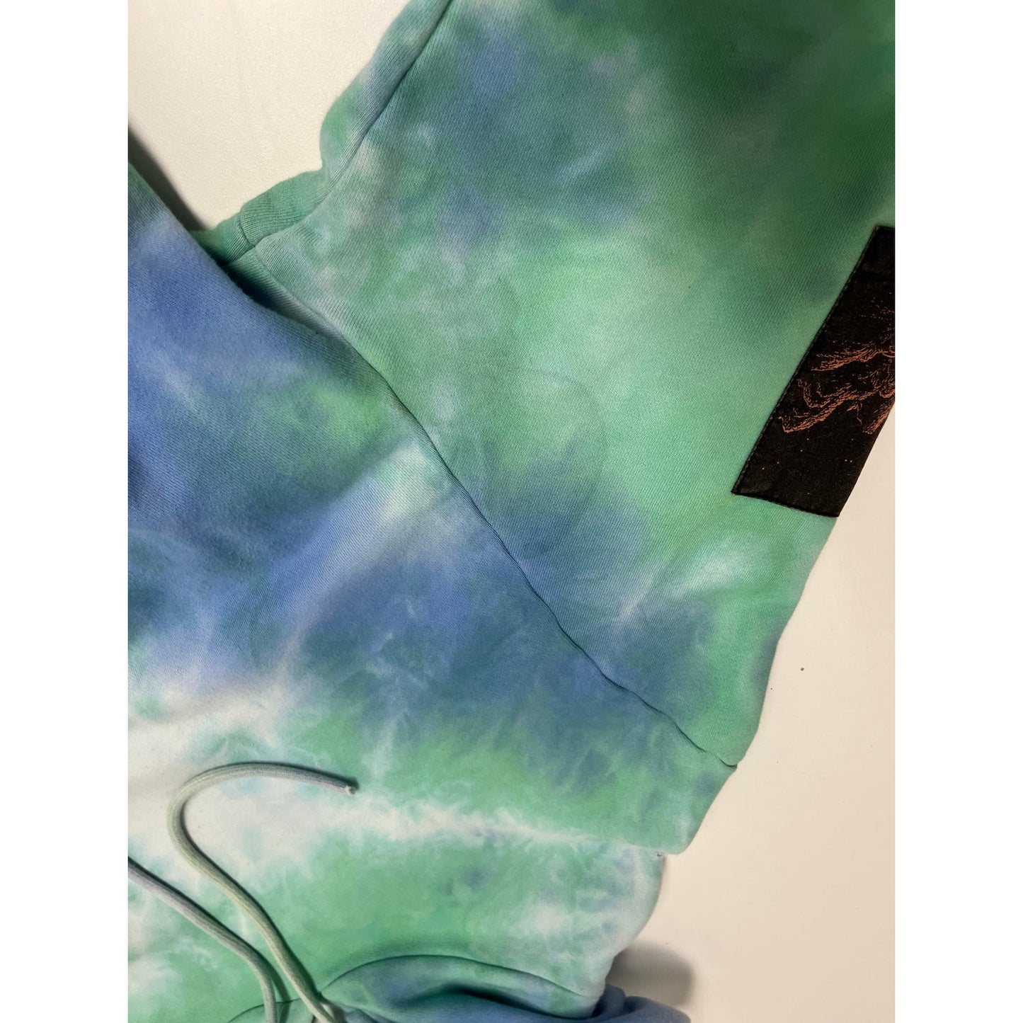 McQ Alexander McQueen Genesis II tie-dye cotton hoodie XL