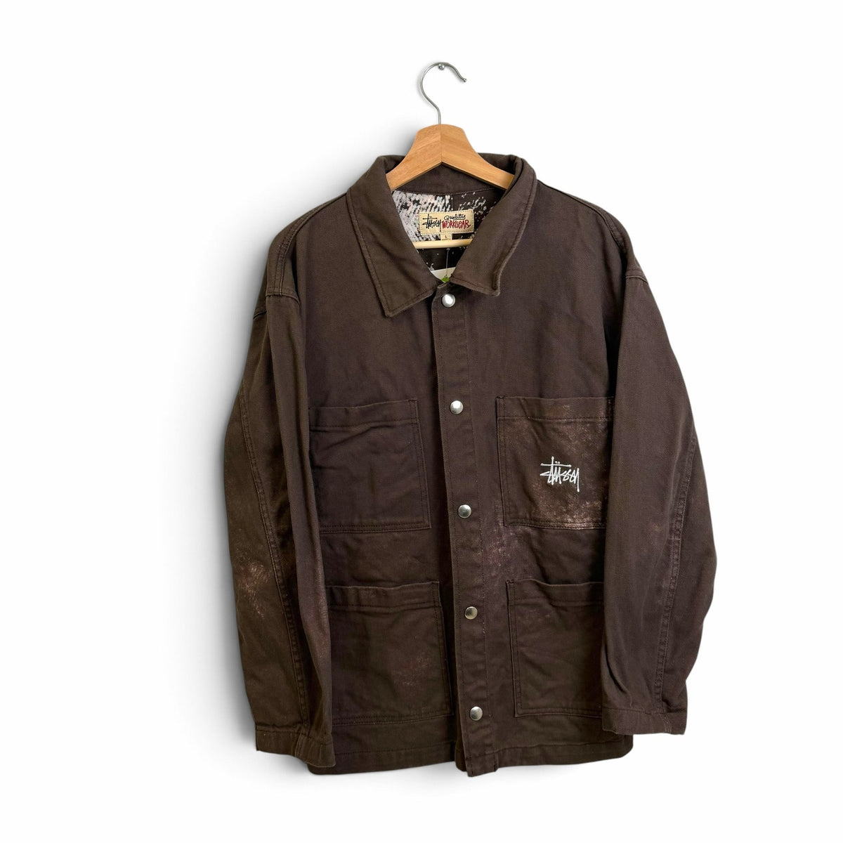 Stussy Workgear Canvas Chore Jacket L