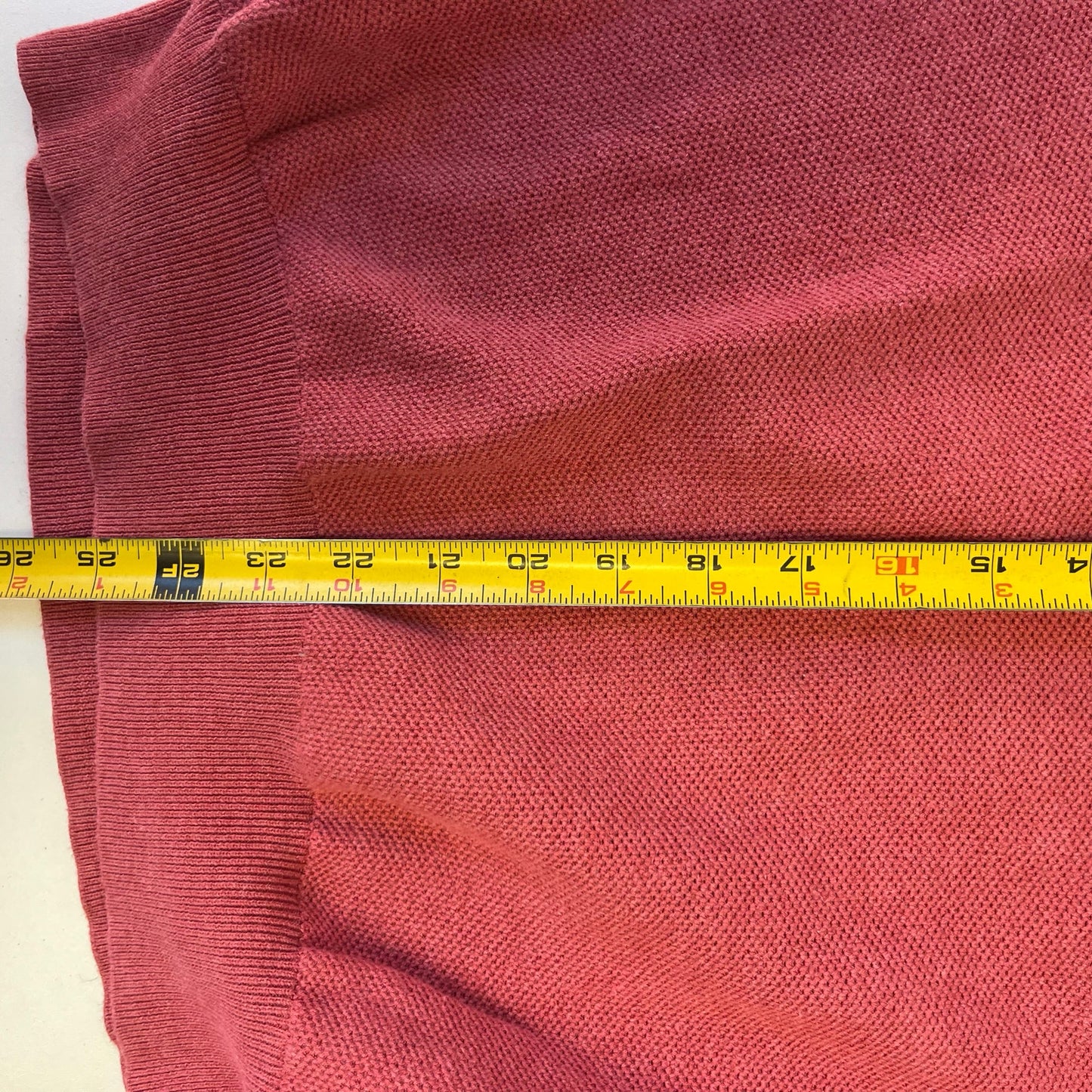 Polo Waffle 1/4 Zip Sweater XL