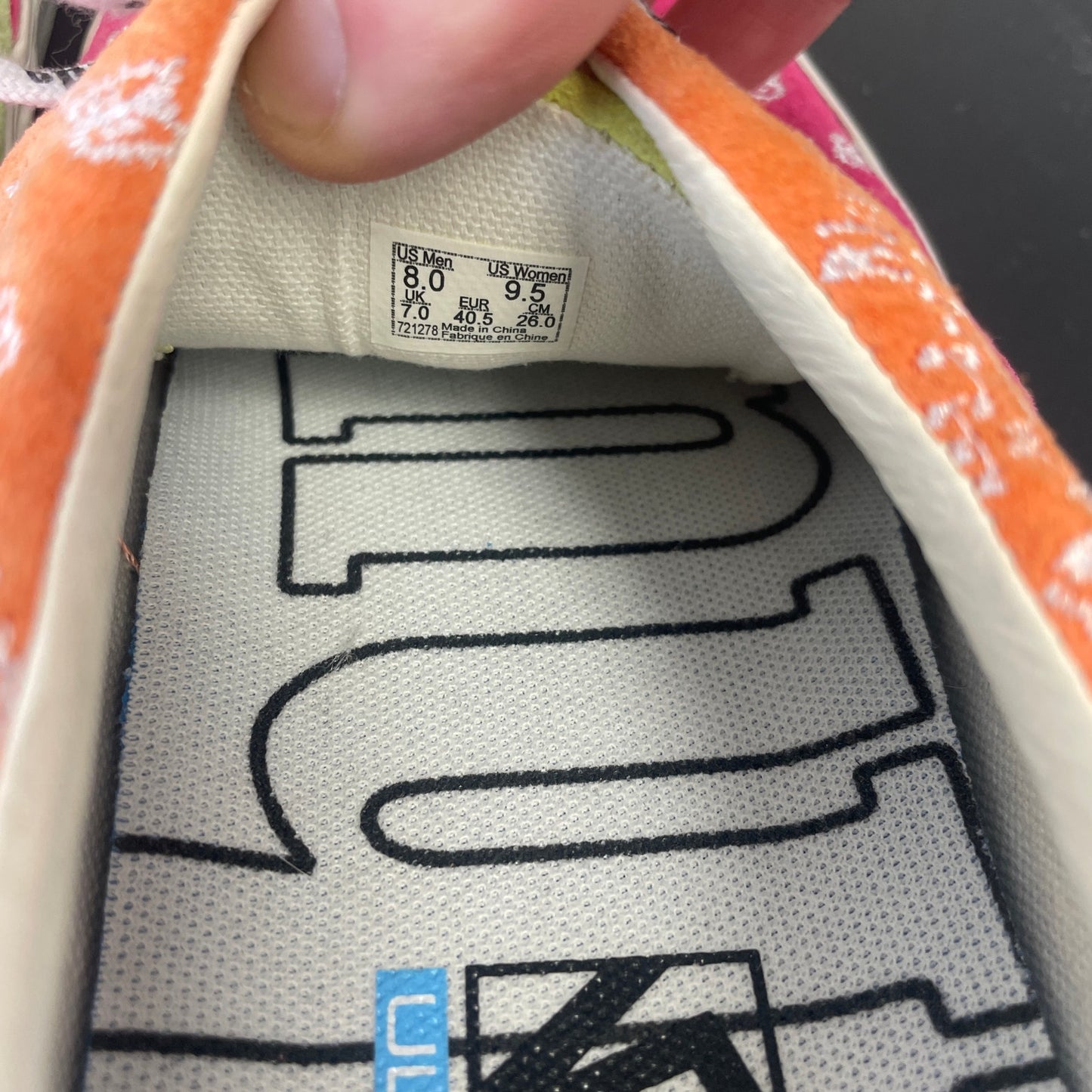 Vans x Rhude Acer Ni SP "Bandana" size 8