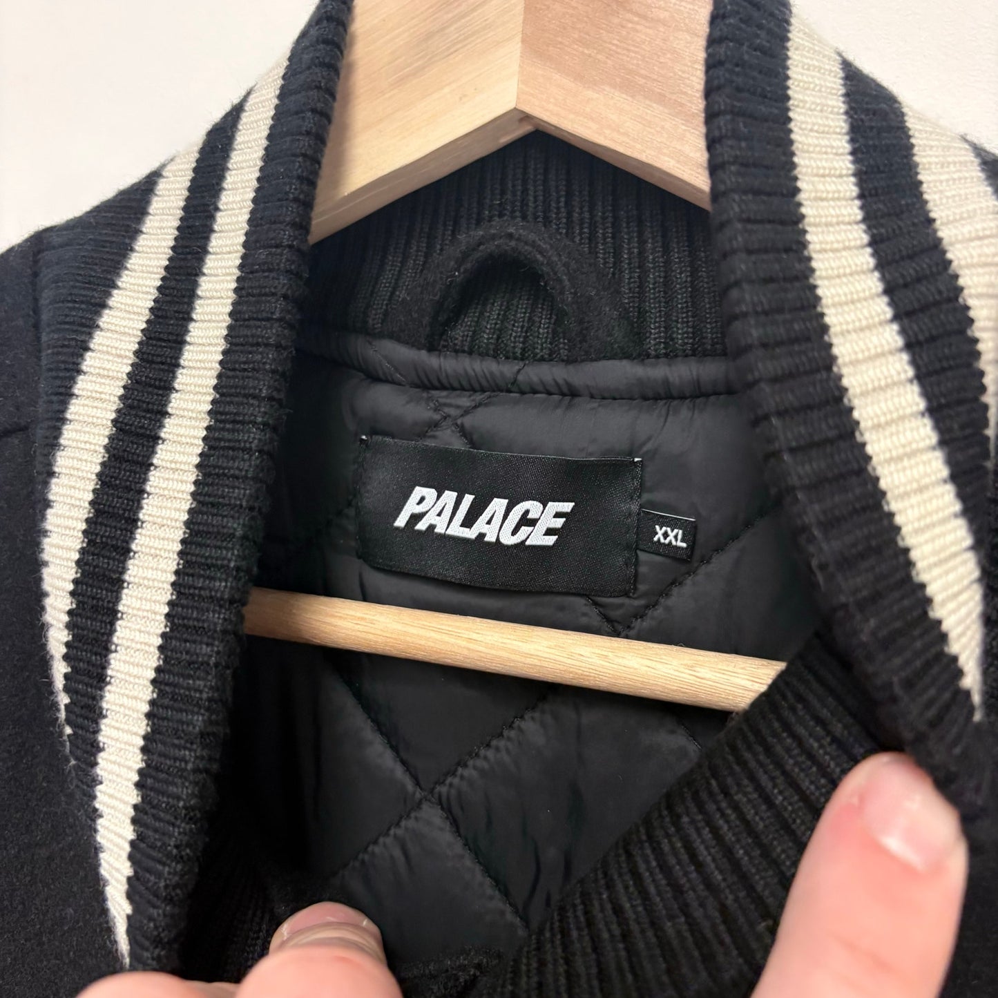 Palace Seoul 2 Seoul Varsity Jacket Black XXL