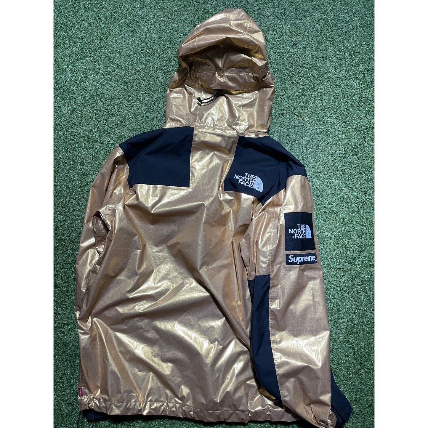 2018 gold Supreme X The North Face