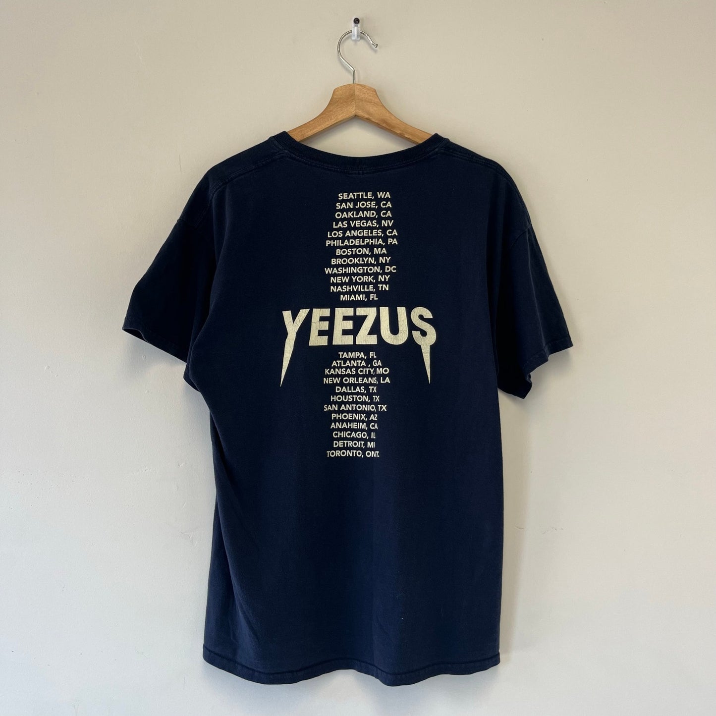 Yeezus Life of Pablo 2013 Tour Shirt L