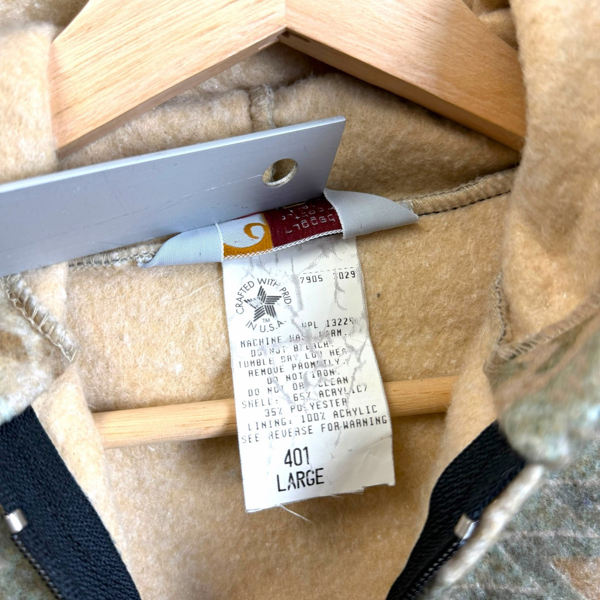 Vintage Carhartt Made In USA Aztec Active Jacket L