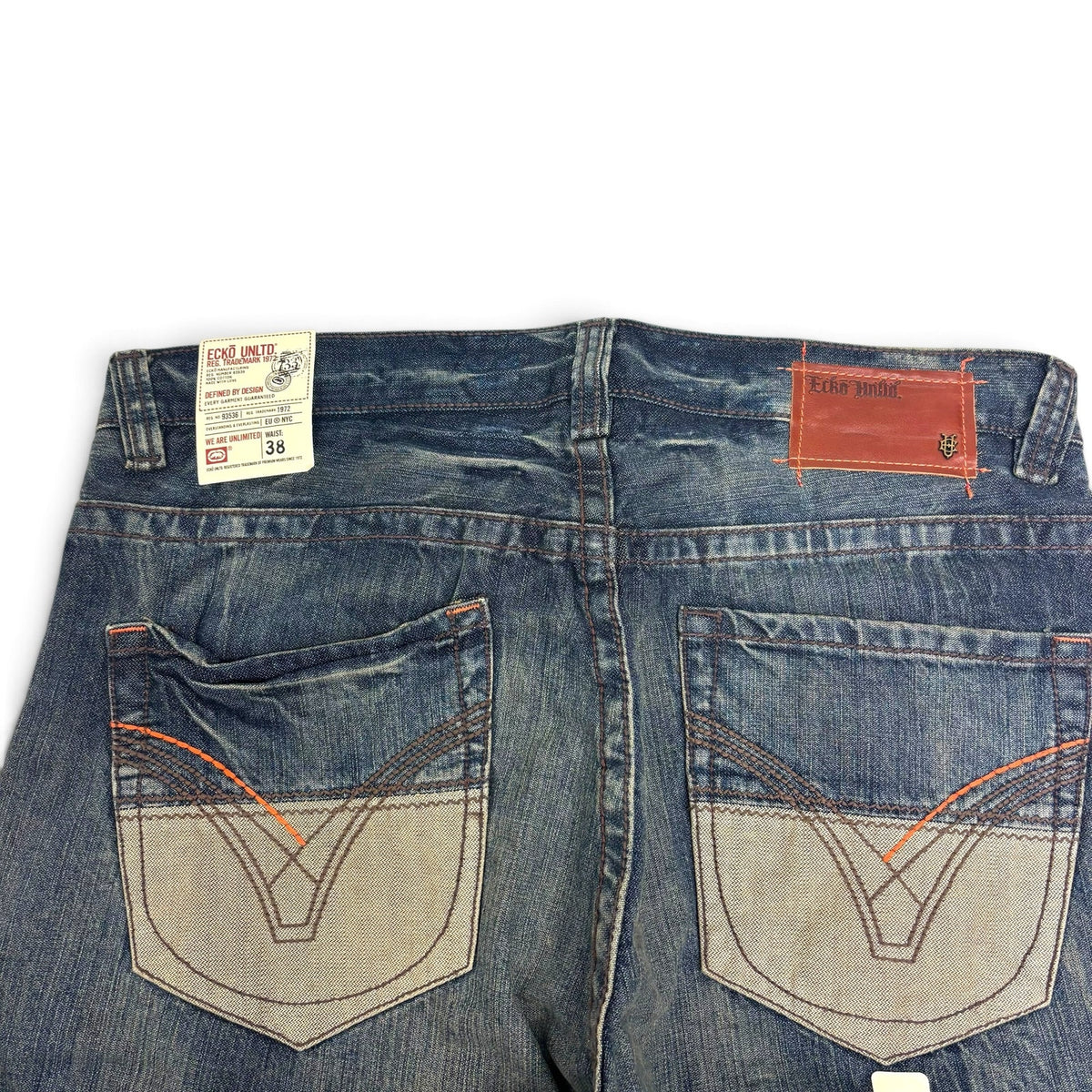 New Vintage Ecko Unltd Denim Shorts 38