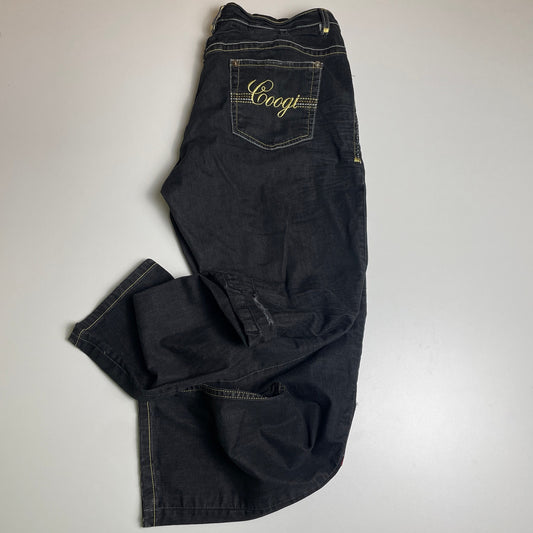 Coogi Y2K embroidered jeans 38