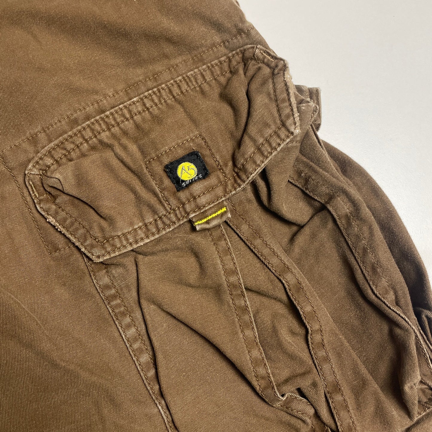 The north face brown cargo shorts 36