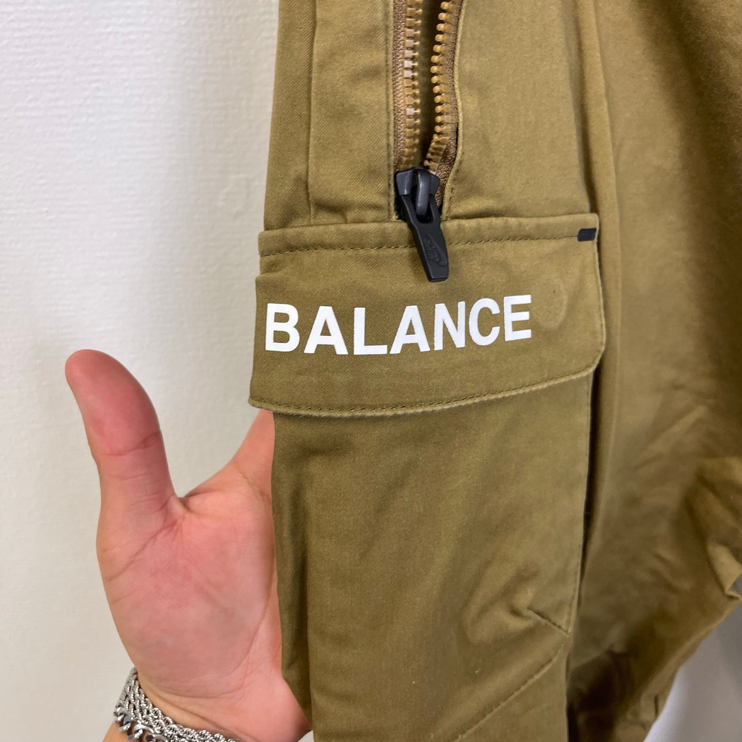 Nike x Undercover brown cargo jogger pant S