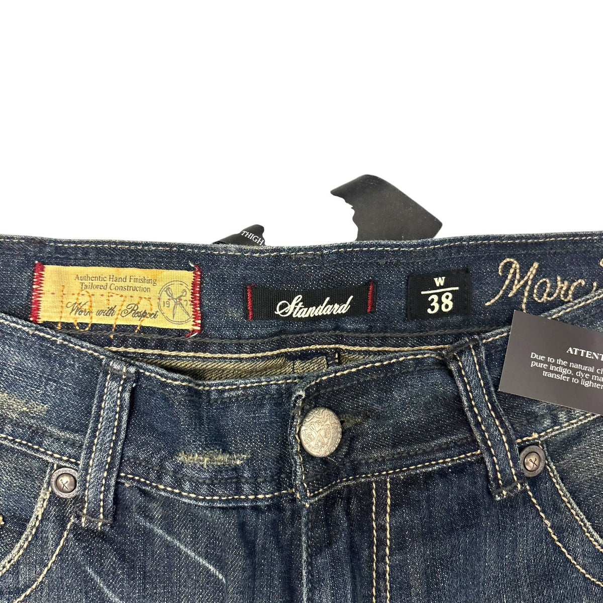 New Y2K Mark Ecko Snake Skin Cross Baggy Jeans 38