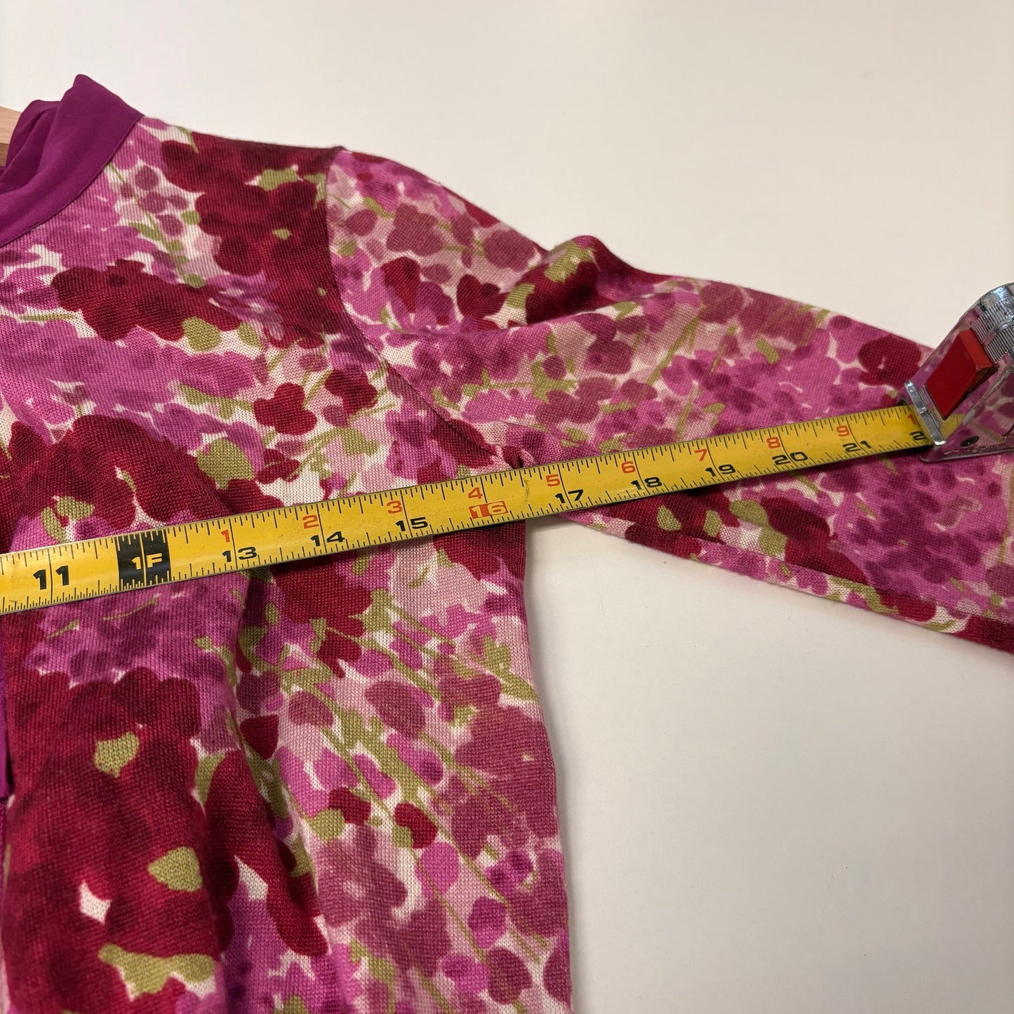 Christian Dior multicolour all-over floral print tie-neck blouse
