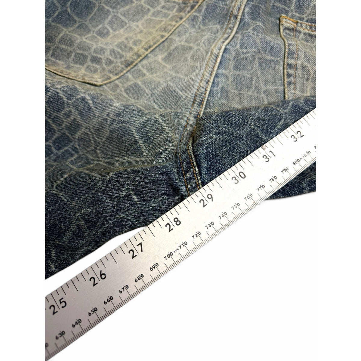 Diesel Industry Snake Print Jeans 32x30