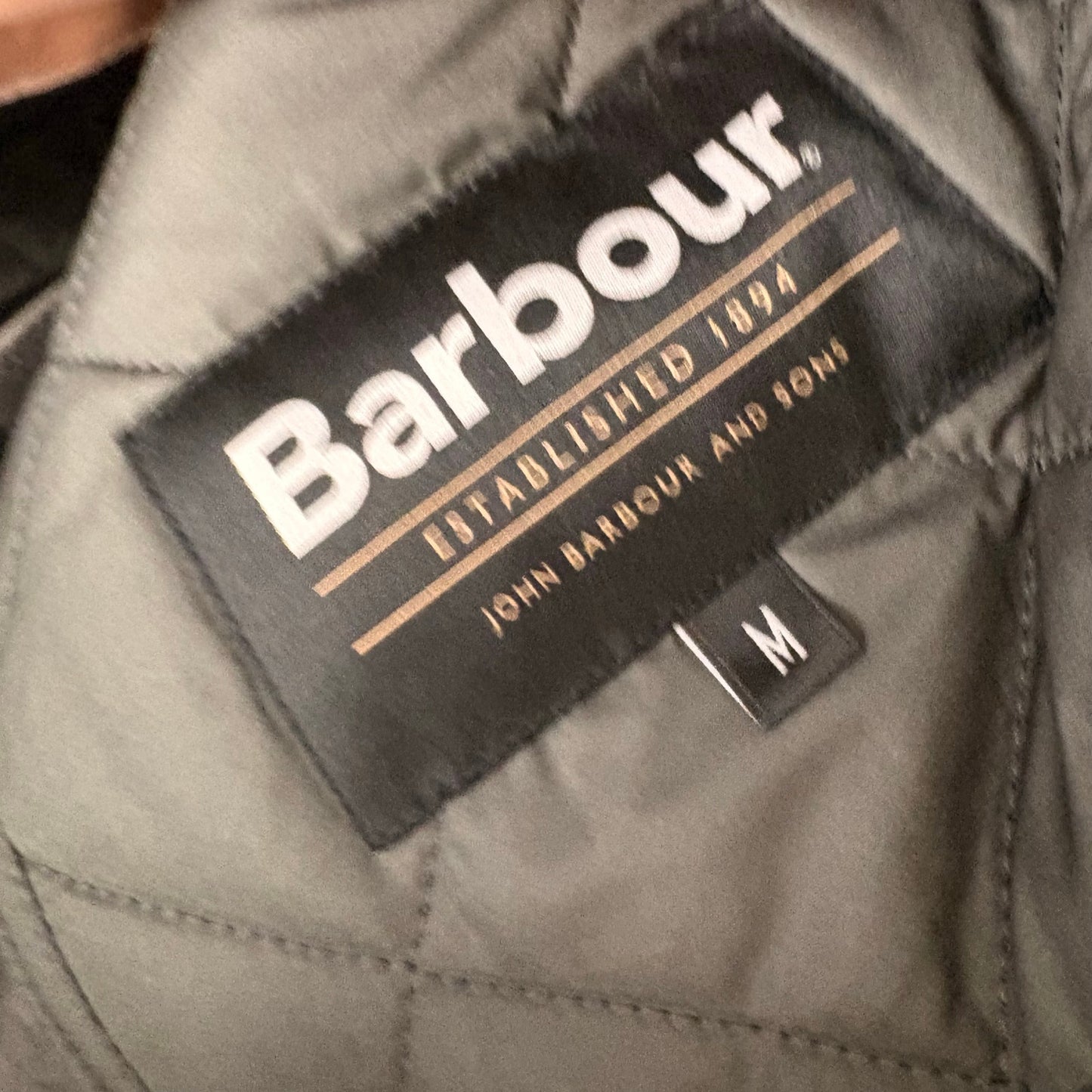 Barbour Quilted Vest M
