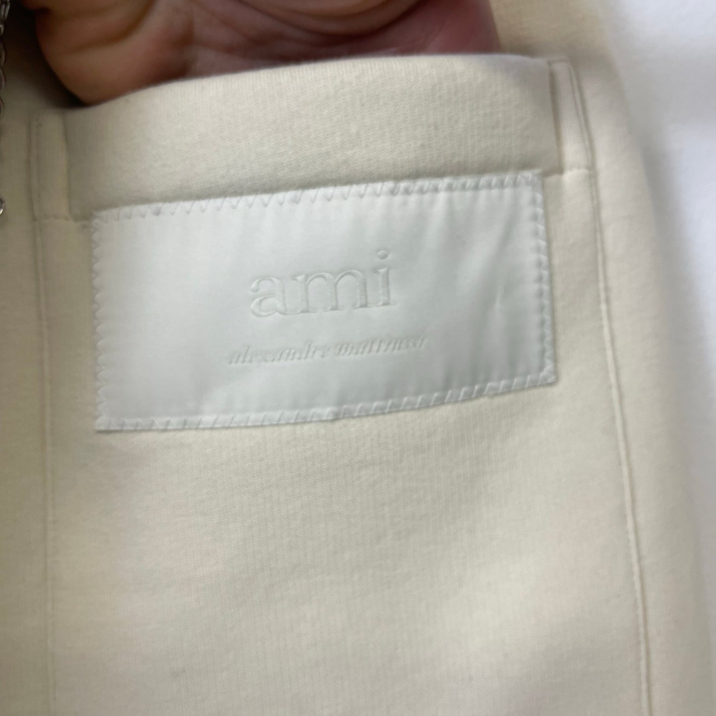 Ami cream sweatpants M/L