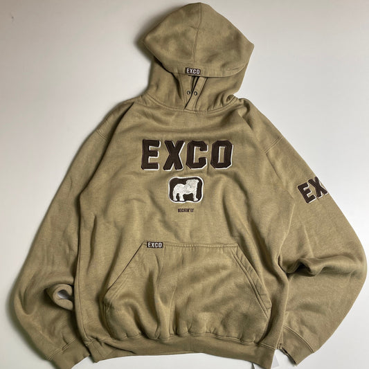 Exco vintage distressed hoodie M