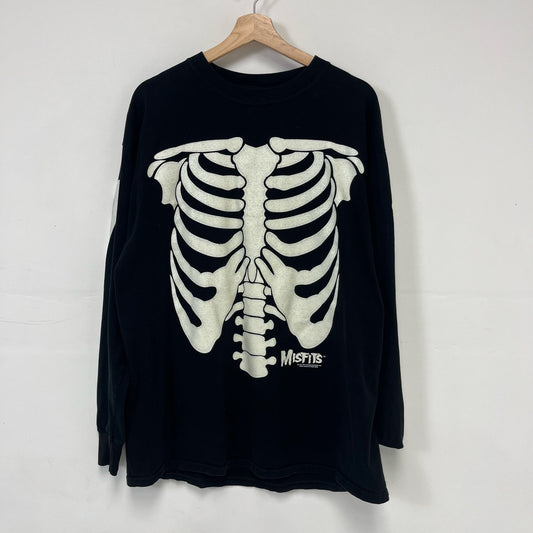 Vintage The Misfits Skeleton T-Shirt L/XL