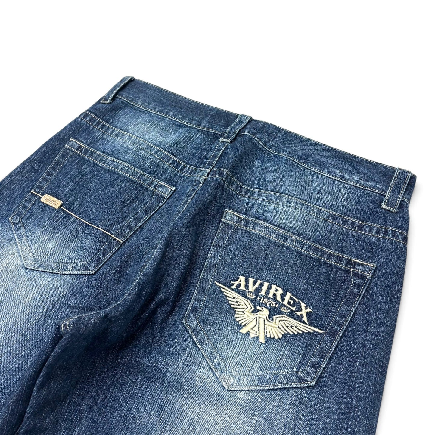 Y2K Avirex Baggy Shorts 36