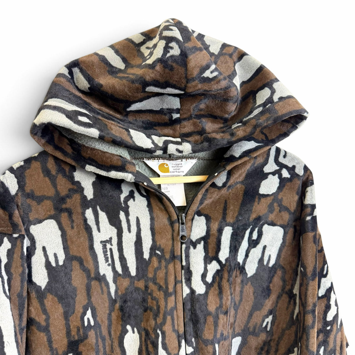 Vintage Carhartt Treebark Camo Active Jacket L