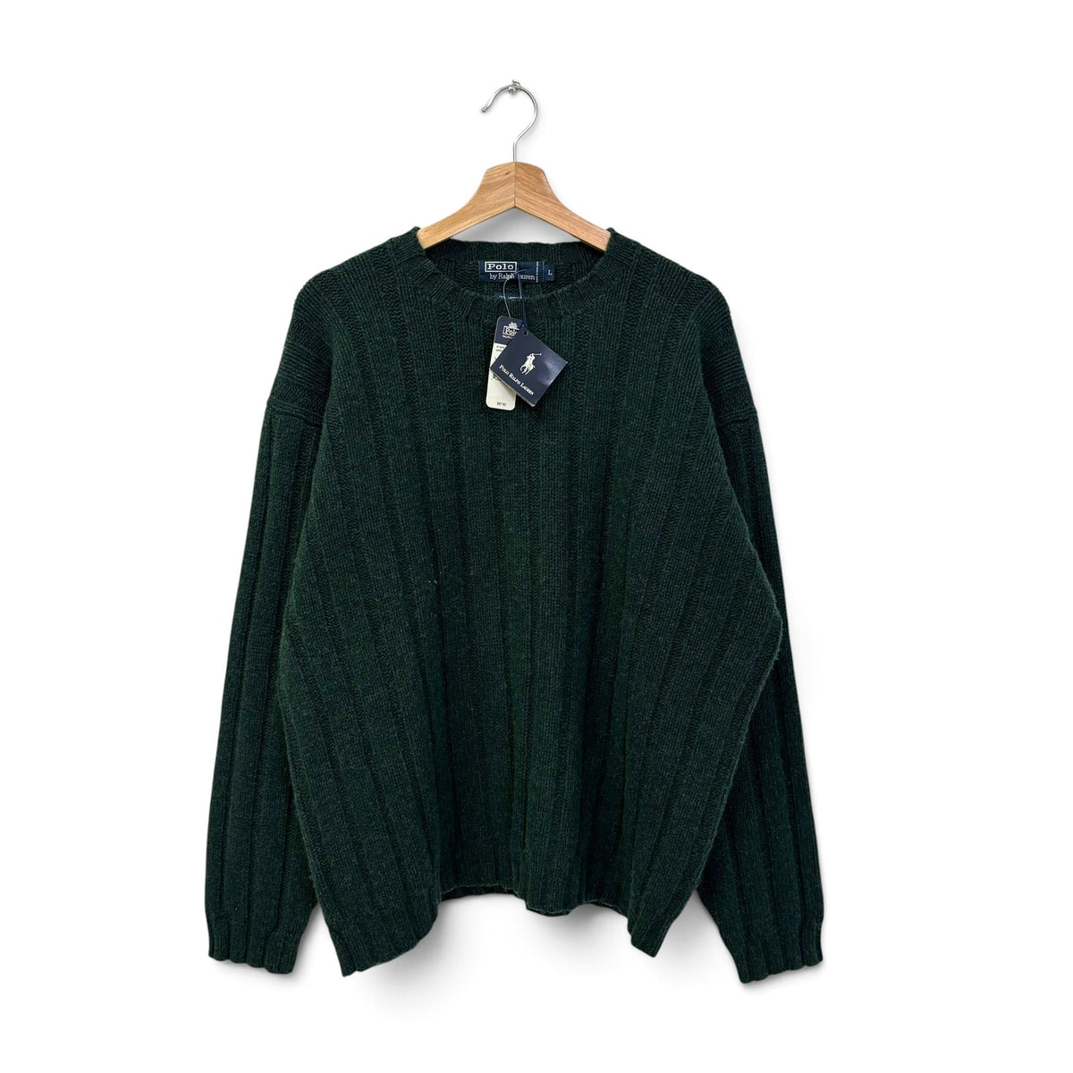 New Vintage Polo Ralph Lauren Knit Sweater L