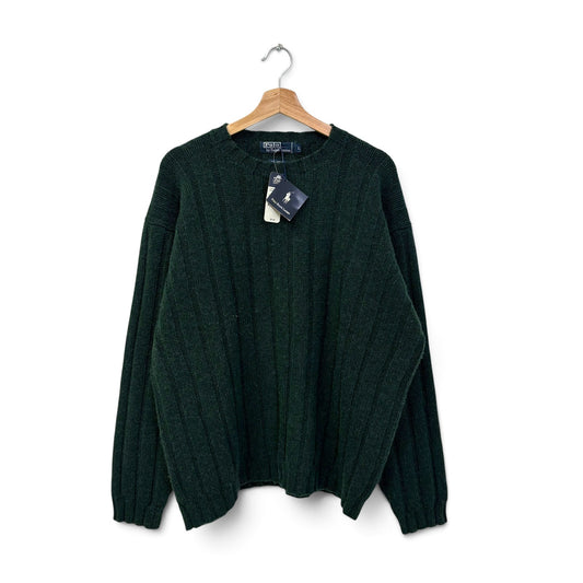 New Vintage Polo Ralph Lauren Knit Sweater L