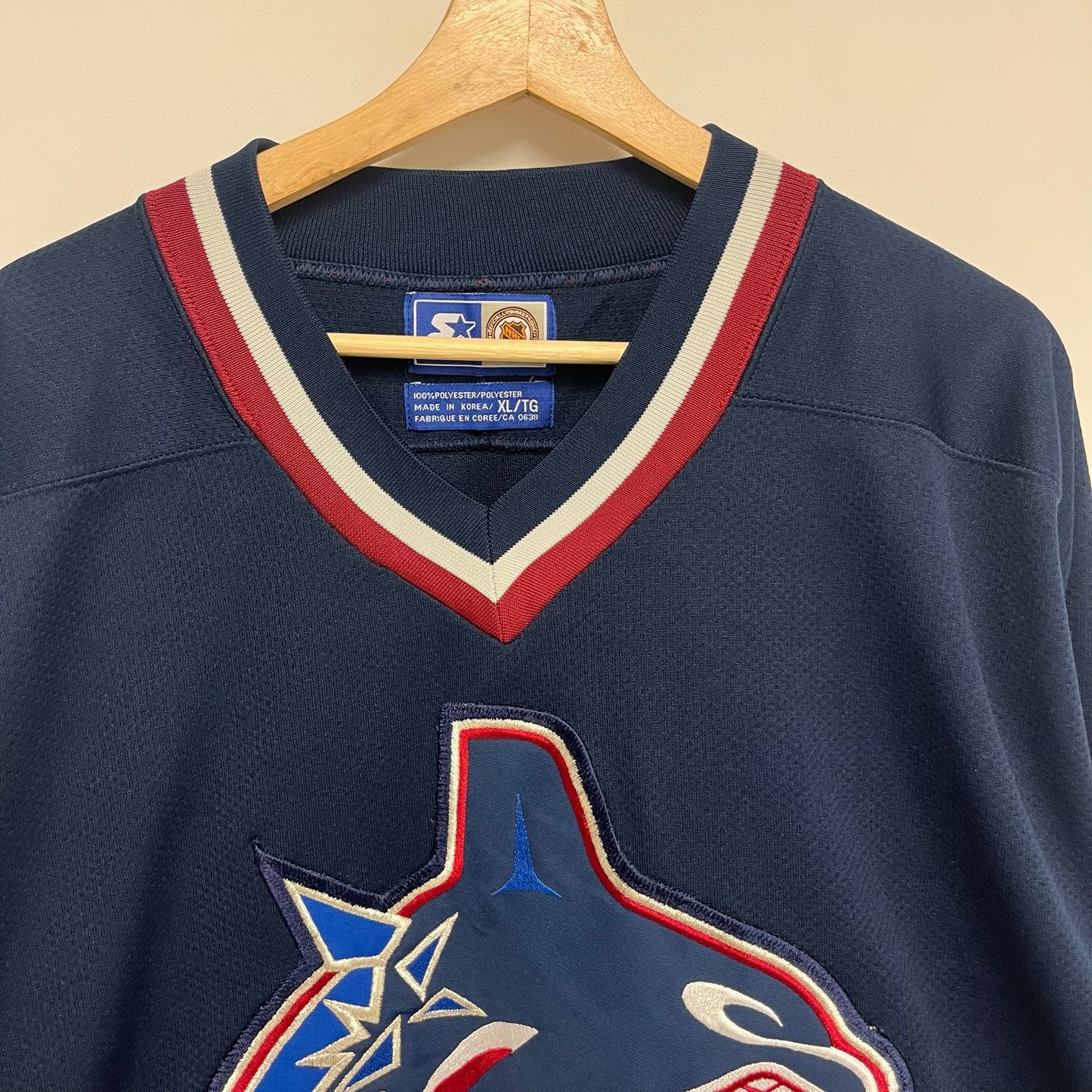 Vintage Starter Vancouver Canucks Jersey XL