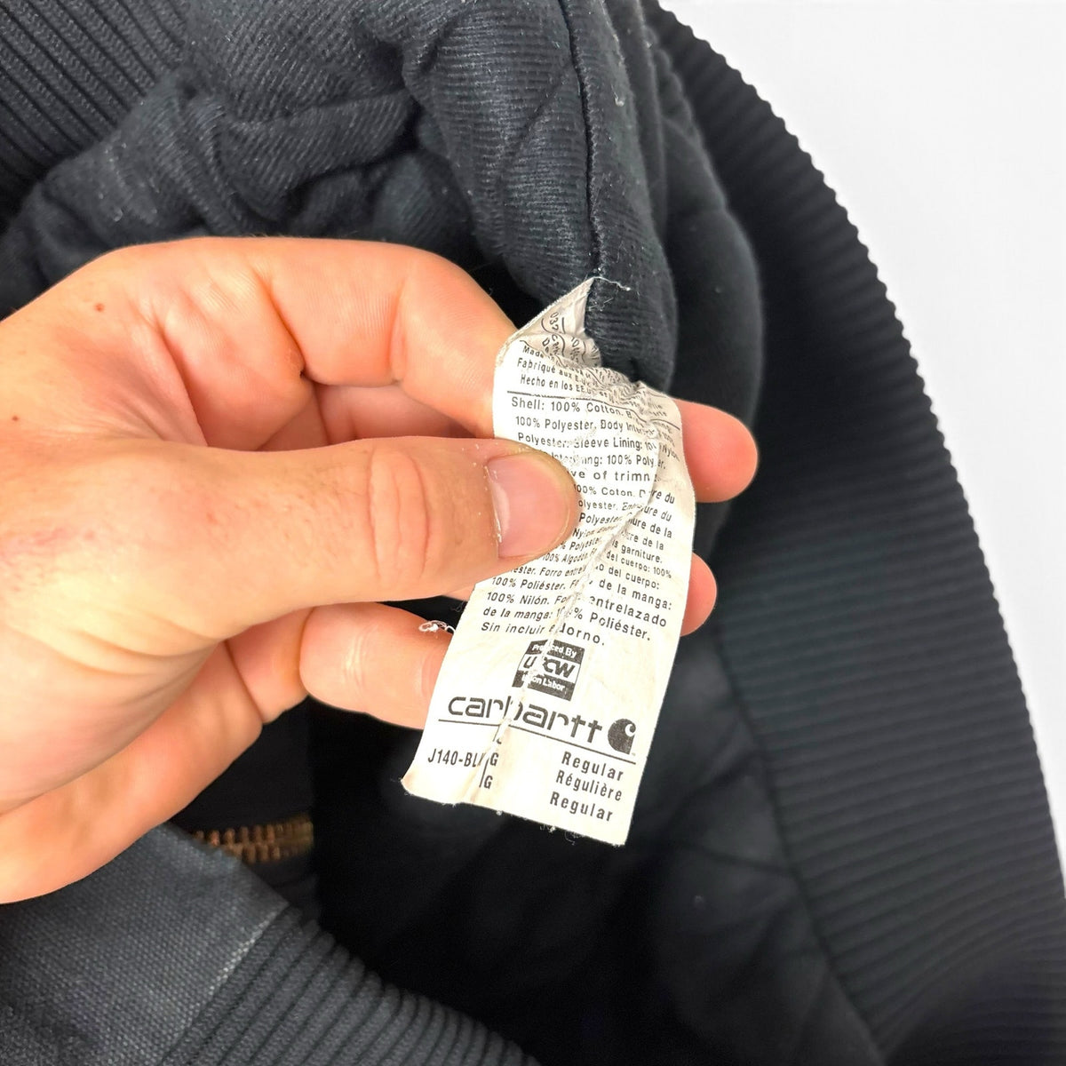Vintage Carhartt J130 Blaze Orange Active Jacket M