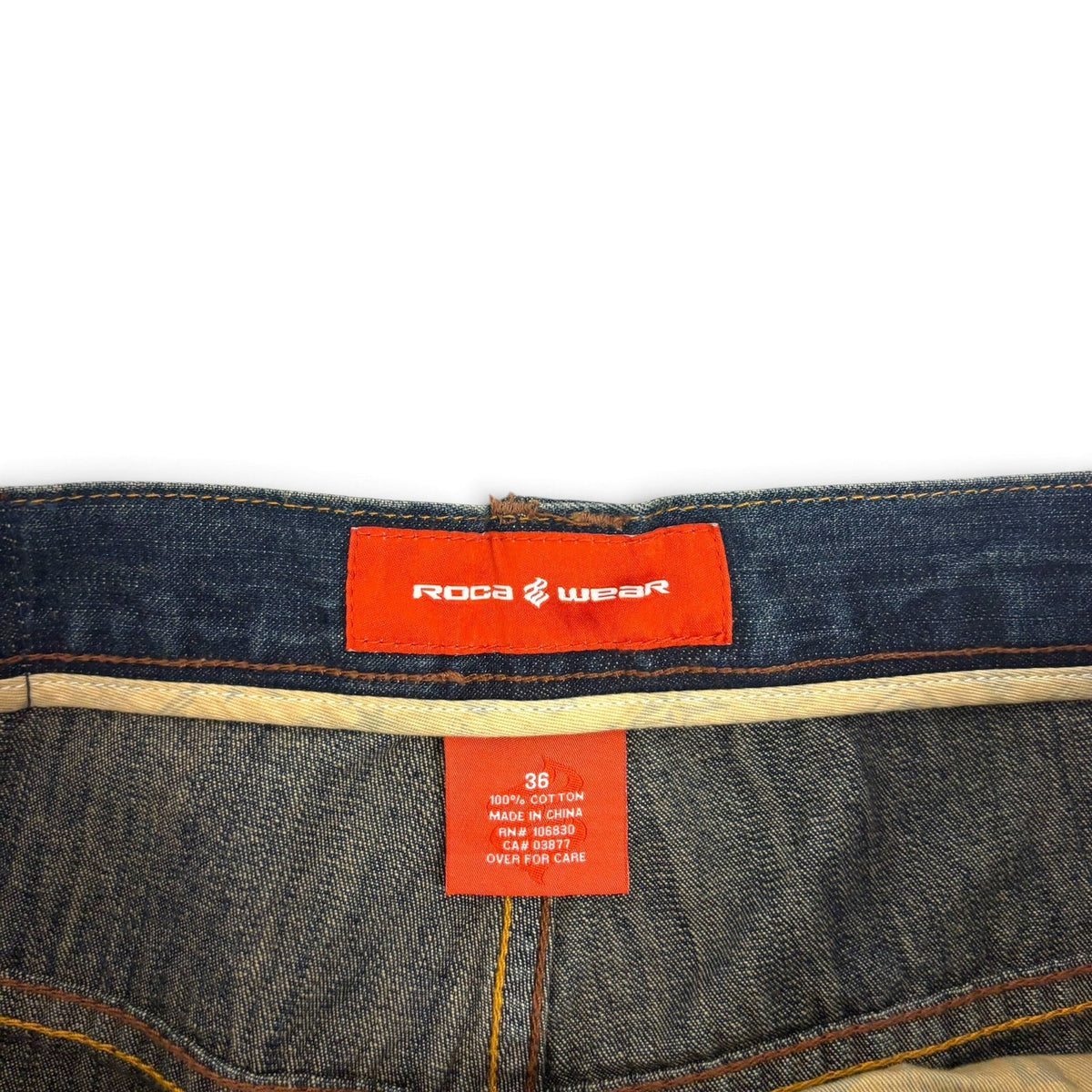 New Vintage Roca Wear Split Stitch Jeans 36