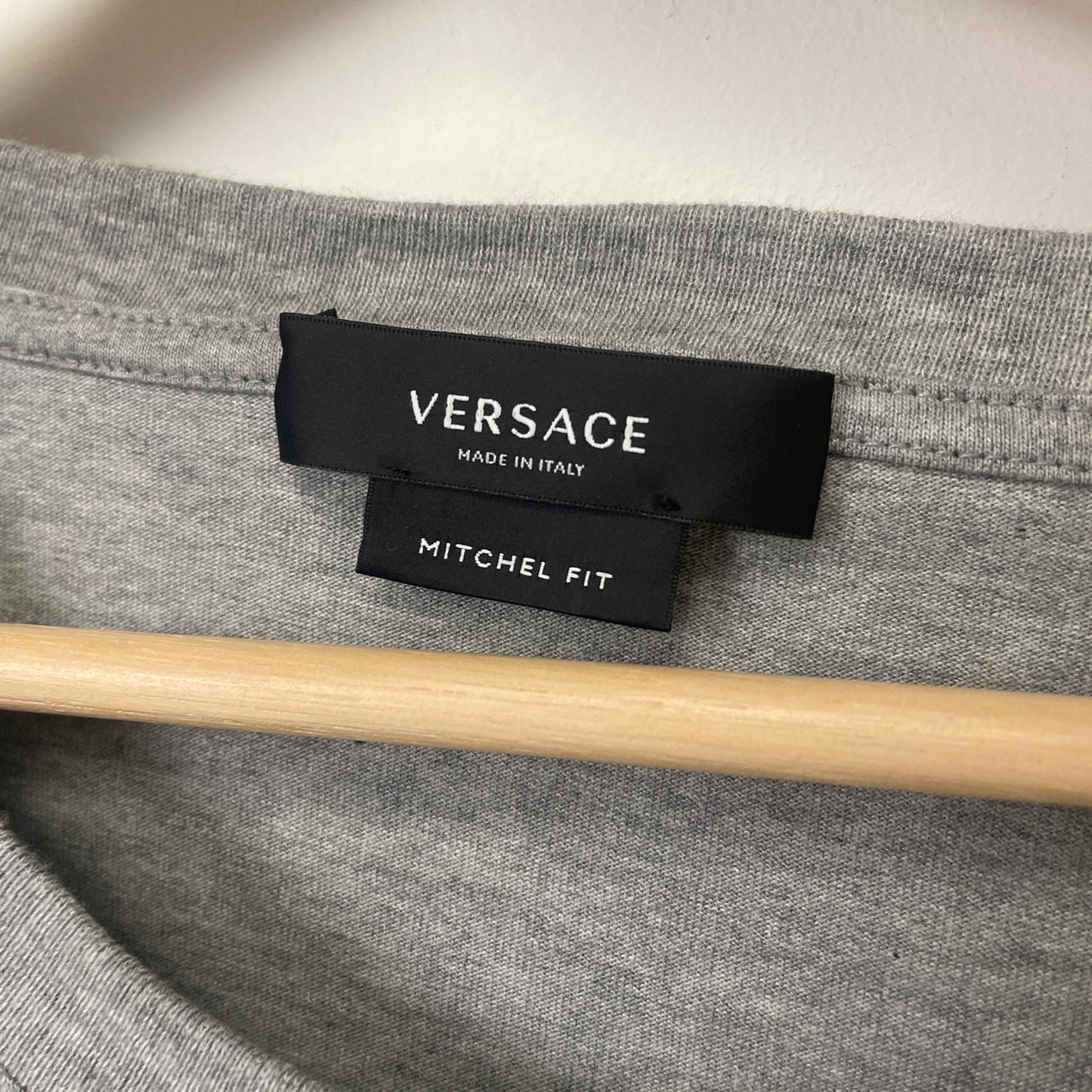 Versace Jacquard Greca Logo Motif tee XXL