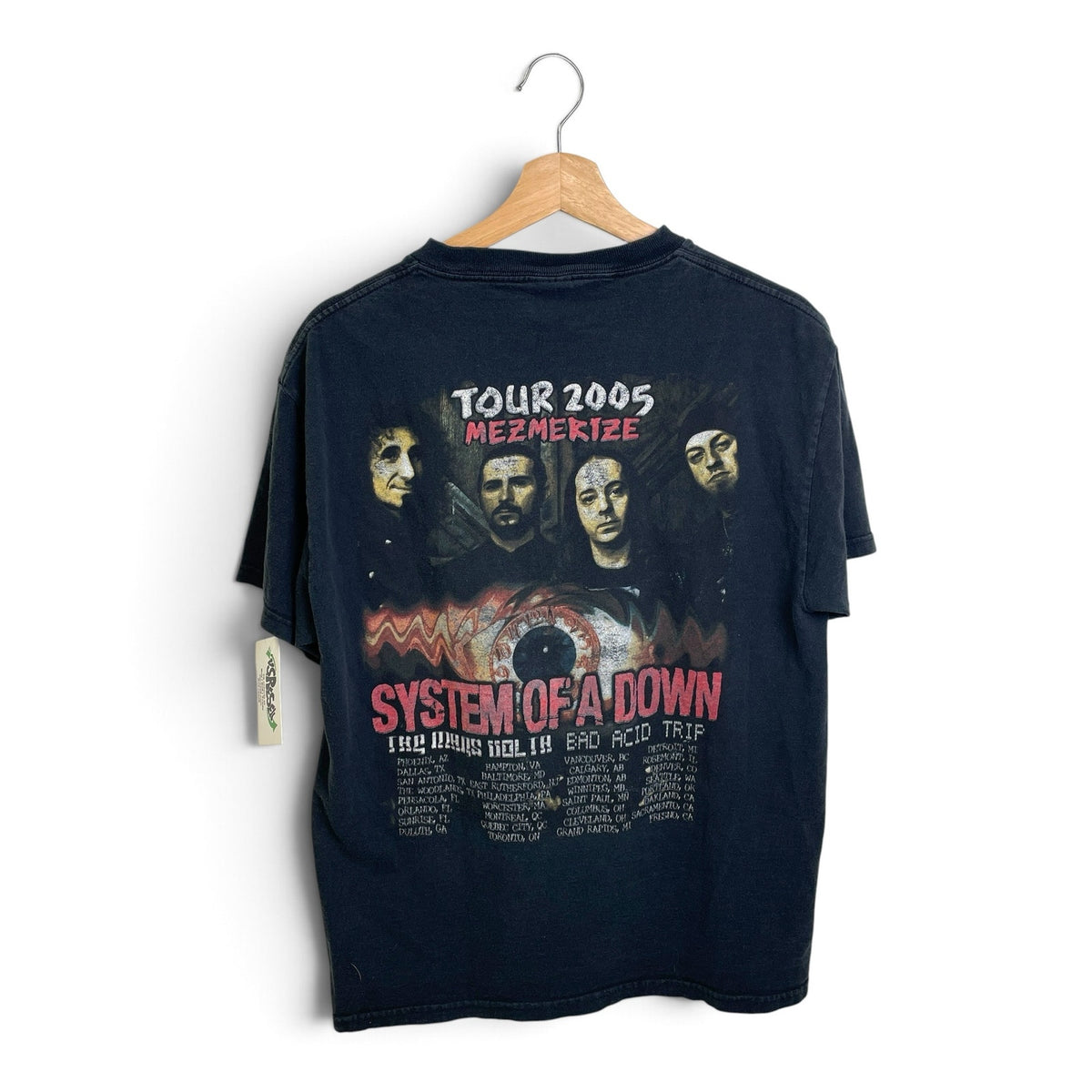 Vintage 2005 System Of A Down Mezmerize Tour M